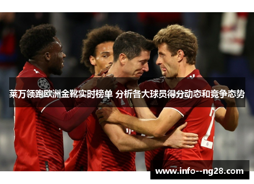 莱万领跑欧洲金靴实时榜单 分析各大球员得分动态和竞争态势